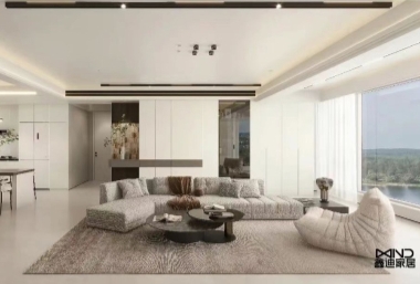 XIND丨110㎡現(xiàn)代輕奢風(fēng)，素雅精致的藝術(shù)內(nèi)核!